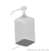 分享一个SolidWorks绘制的洗手液瓶子