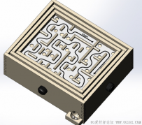 分享一个SolidWorks绘制的玩具迷宫