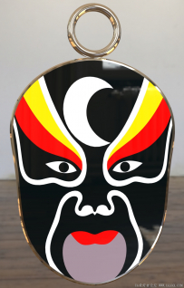 京剧脸谱吊坠