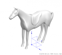 分享一匹玩具马 呆呆的