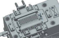 分享一套开孔塑料件模具