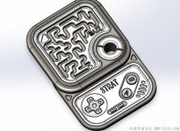 分享一个SolidWorks绘制的解压迷宫玩具