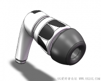 分享一个SolidWorks绘制的蓝牙耳机