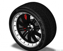 分享一个SolidWorks绘制的宝马轮胎轮毂
