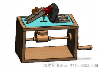 分享一个SolidWorks制作的瑜伽女 自己动！