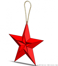分享一个SolidWorks绘制的五角星吊坠