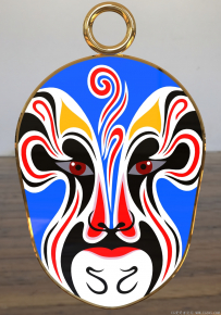 京剧脸谱吊坠