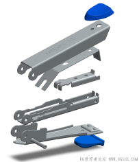 分享一个SolidWorks订书机模型