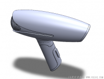 分享SolidWorks绘制的吹风机模型