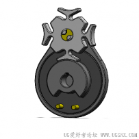 分享一个SolidWorks棘轮间歇运动机构