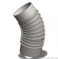 分享一个SolidWorks绘制的弯管