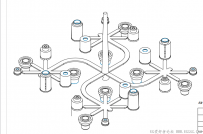 分享一套泵机塑料零件模具