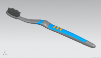 UG NX DC2512 作品-牙刷， 交流学习