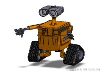 分享SolidWorks绘制的瓦力机器人