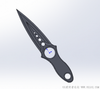 SolidWorks骷髅匕首需要的可以下载
