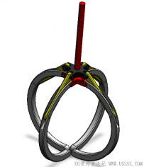 分享一个SolidWorks制作的娃娃机爪子机构