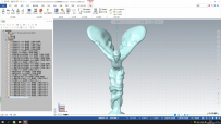 女神雕像（stl格式）和MASTERCAM刀路