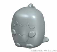 分享一个Q版小恐龙