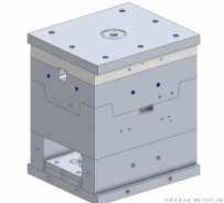 分享一个塑料拖把桶模具