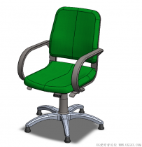 分享两款SolidWorks绘制的办公椅