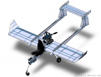 分享一个单座超轻型飞机设计