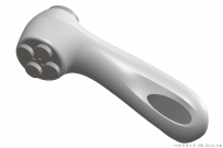 分享一个SolidWorks绘制的脸部按摩仪