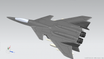 分享F-95战斗机三维图