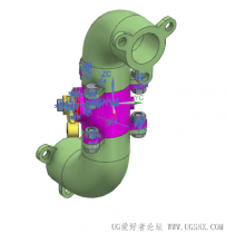 分享一个NX制作的蝶阀