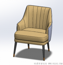 分享一张餐椅模型 无参