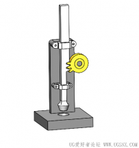 分享SolidWorks制作的冲压机的机械结构