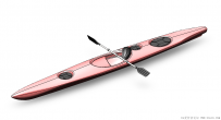 分享一个SolidWorks绘制的皮划艇