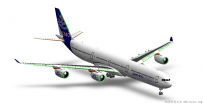 分享一架SolidWorks绘制的空客A340飞机-带建模步骤