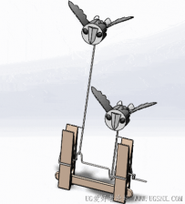 分享SolidWorks制作的猫头鹰