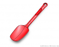 分享一个SolidWorks绘制的塑料铲子