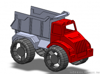 分享SolidWorks绘制的迷你自卸卡车