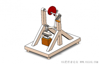 分享一个SolidWorks绘制的打铁机构
