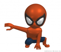 分享一个迷你蜘蛛侠模型