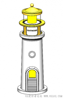 分享一个灯塔夜灯模型