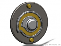 SolidWorks制作的一个螺旋式间歇运动机构