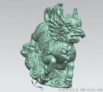 分享一个麒麟模型
