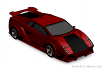 分享一个SolidWorks绘制的兰博基尼概念车