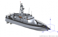 分享一个战斗舰艇船模