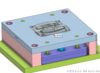 分享一套遥控器注塑模具