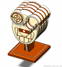分享一个SolidWorks绘制的头型盒子