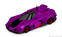 分享一辆SolidWorks绘制的兰博基尼egoista概念车